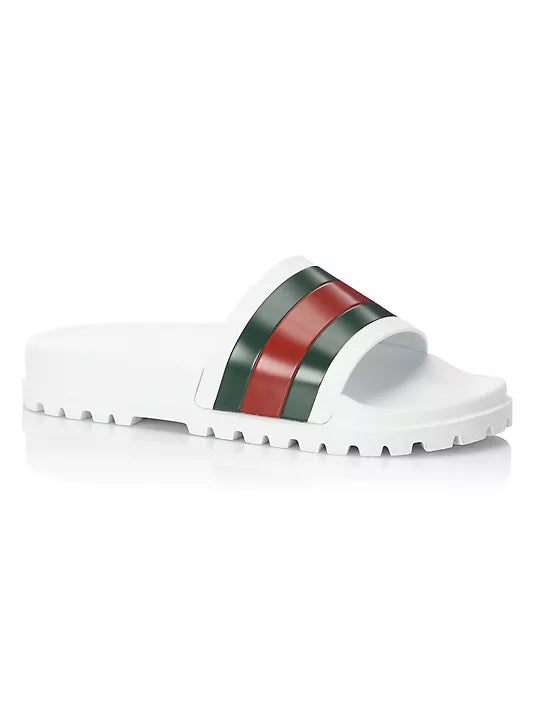 Gucci  Web Slide Sandals