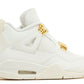 Air Jordan 4 Metallic Gold