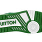 LOUIS VUITTON LV Trainers 'White with Green Monogram' 1A9JI1