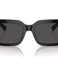 Dolce & Gabbana DG4460 Shiny Black/Grey (501/87) Sunglasses